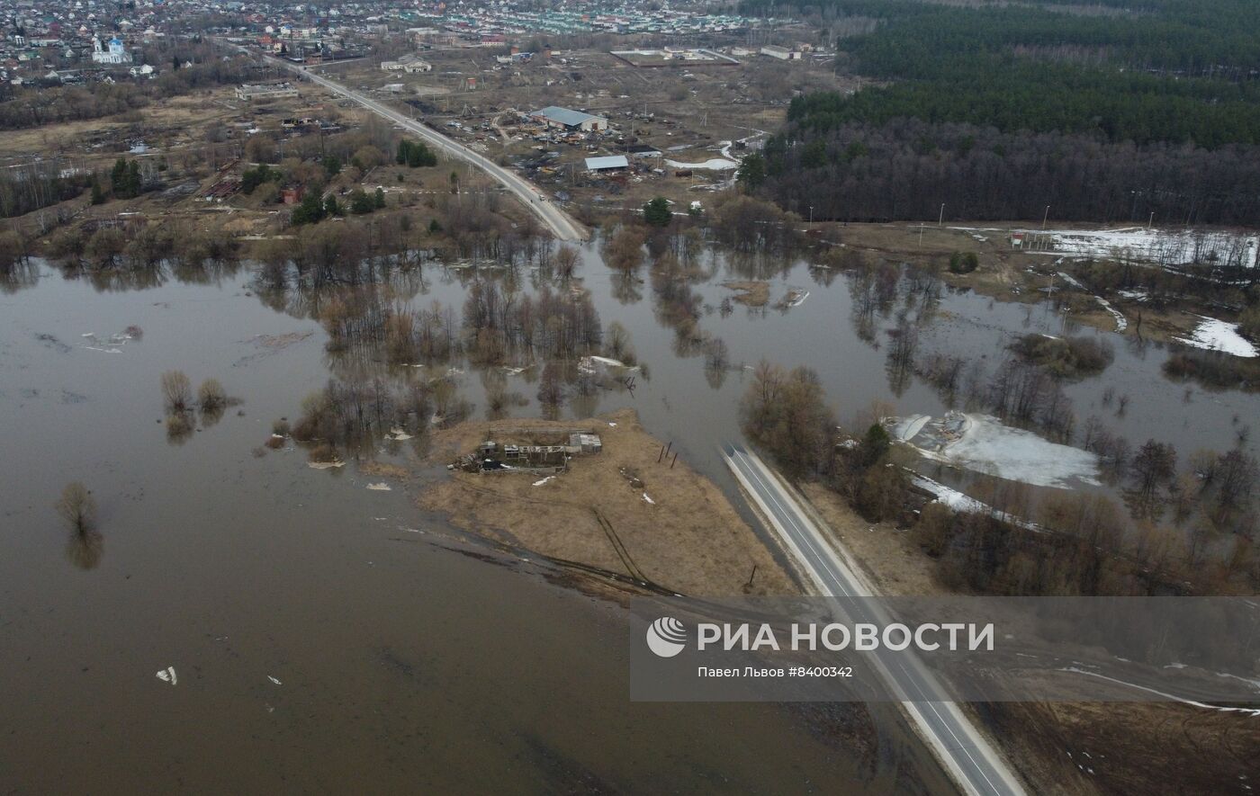 Паводки в Московской области