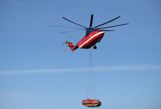 Учения по предупреждению и ликвидации последствий паводков