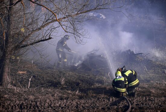 Учения по предупреждению и ликвидации последствий паводков