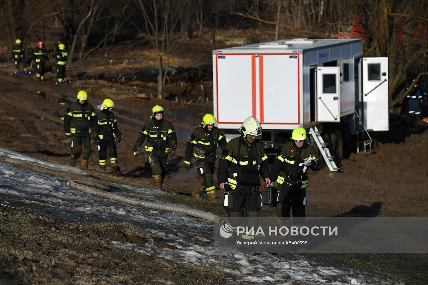 Учения по предупреждению и ликвидации последствий паводков