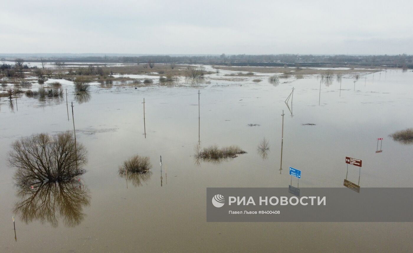 Паводки в Московской области