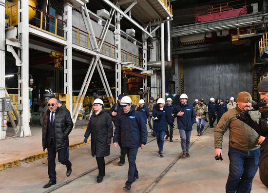 Визит главы МАГАТЭ Р. Гросси на Запорожскую АЭС