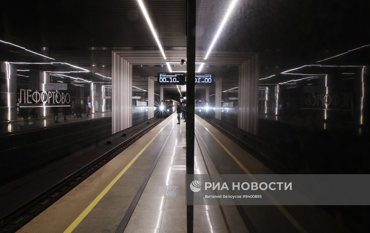 Станция БКЛ "Лефортово"