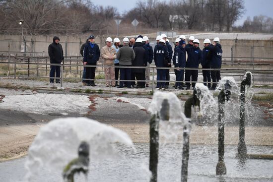 Визит главы МАГАТЭ Р. Гросси на Запорожскую АЭС