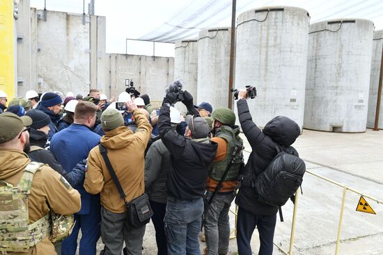 Визит главы МАГАТЭ Р. Гросси на Запорожскую АЭС