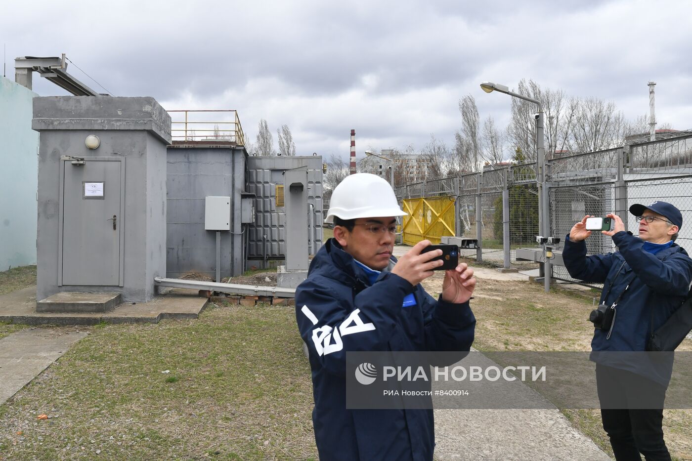 Визит главы МАГАТЭ Р. Гросси на Запорожскую АЭС