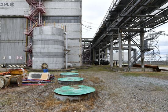 Визит главы МАГАТЭ Р. Гросси на Запорожскую АЭС