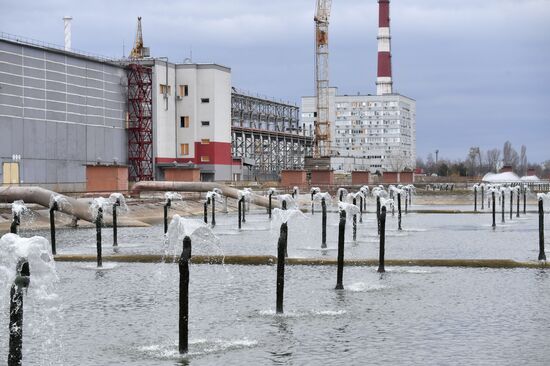 Визит главы МАГАТЭ Р. Гросси на Запорожскую АЭС