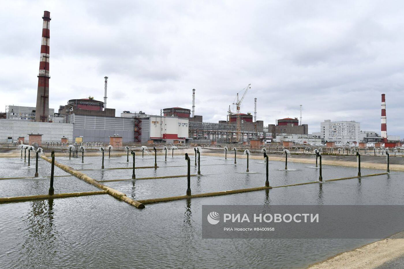 Визит главы МАГАТЭ Р. Гросси на Запорожскую АЭС
