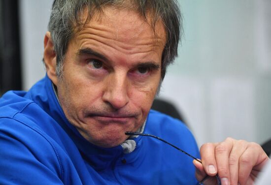 Визит главы МАГАТЭ Р. Гросси на Запорожскую АЭС