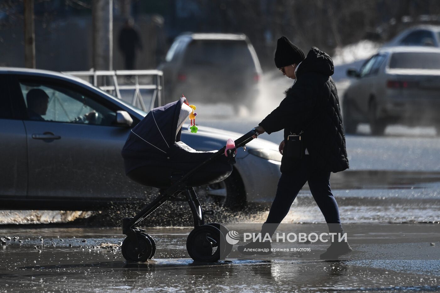 Весна в Новосибирске
