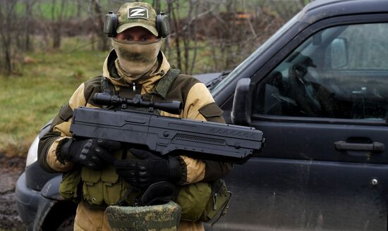 Позиции мобилизованных из Калужской области в Южном секторе СВО