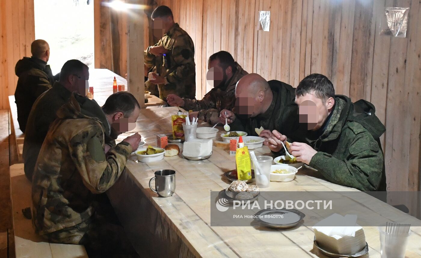 Позиции мобилизованных из Калужской области в Южном секторе СВО
