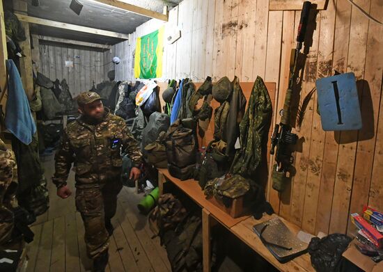 Позиции мобилизованных из Калужской области в Южном секторе СВО