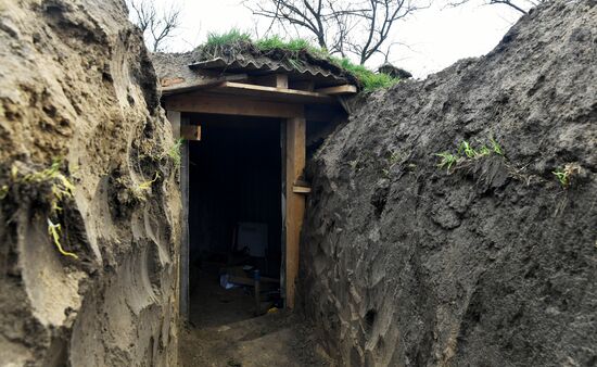 Позиции мобилизованных из Калужской области в Южном секторе СВО