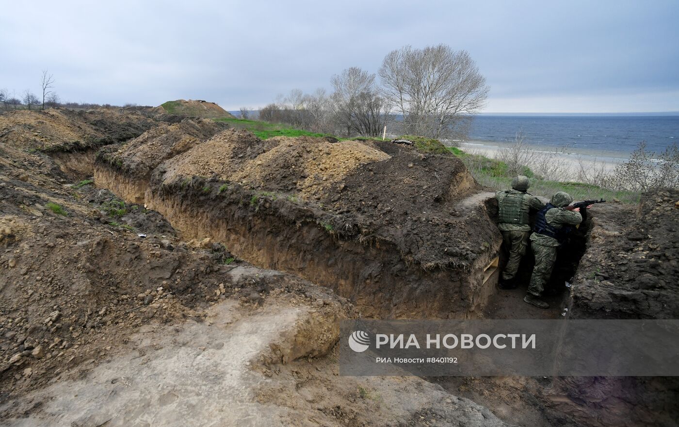 Позиции мобилизованных из Калужской области в Южном секторе СВО
