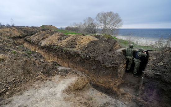 Позиции мобилизованных из Калужской области в Южном секторе СВО
