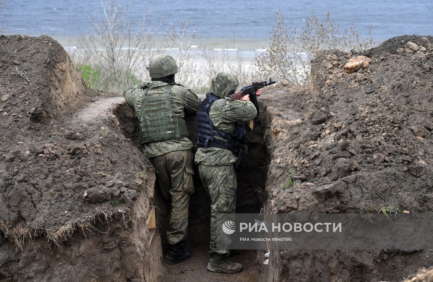 Позиции мобилизованных из Калужской области в Южном секторе СВО