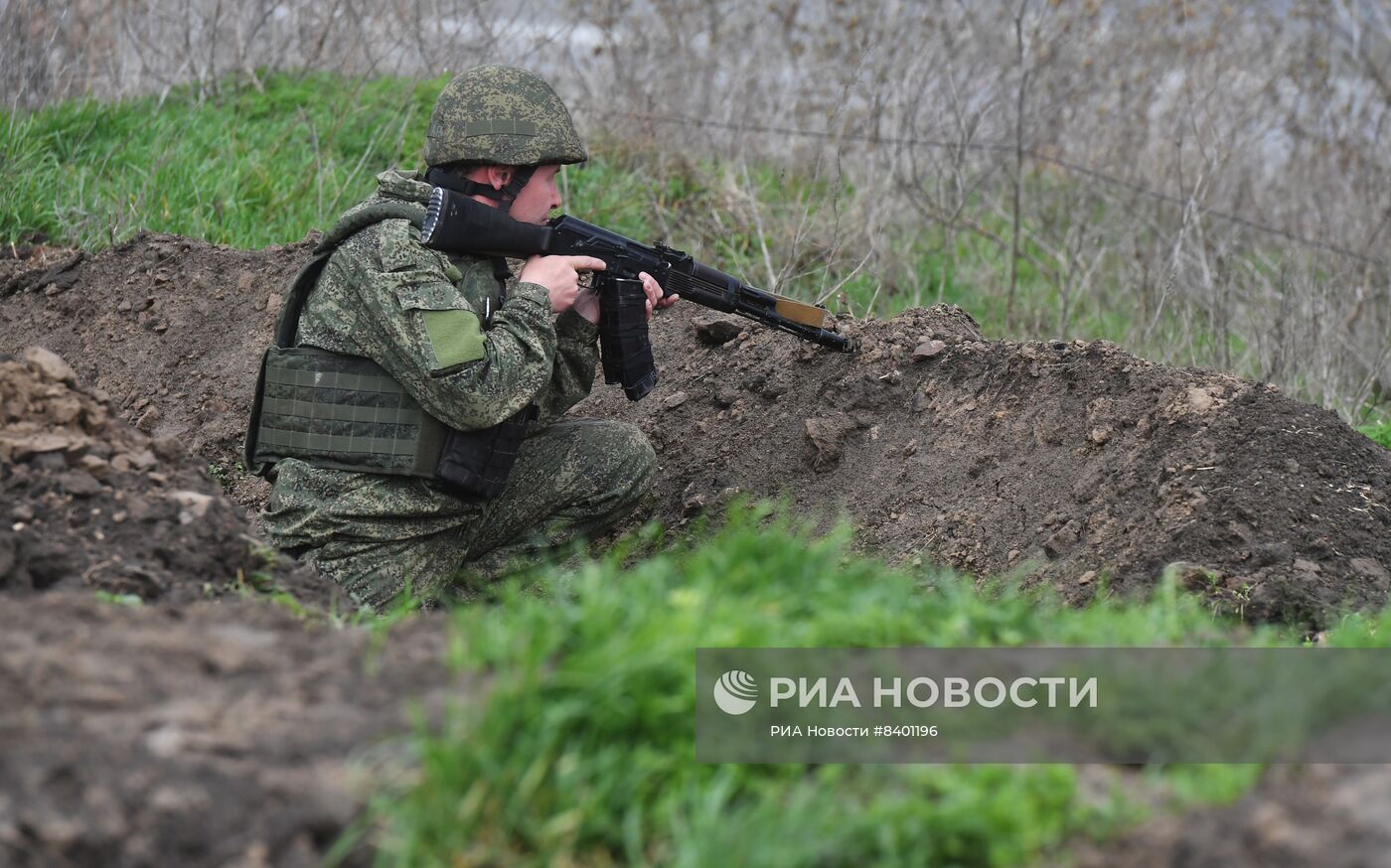 Позиции мобилизованных из Калужской области в Южном секторе СВО