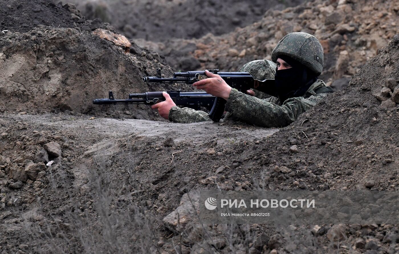 Позиции мобилизованных из Калужской области в Южном секторе СВО