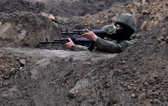 Позиции мобилизованных из Калужской области в Южном секторе СВО