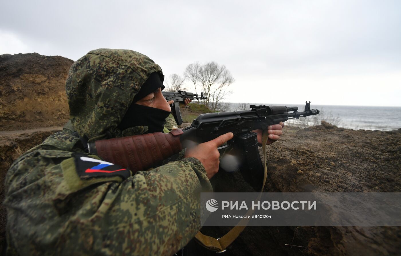 Позиции мобилизованных из Калужской области в Южном секторе СВО