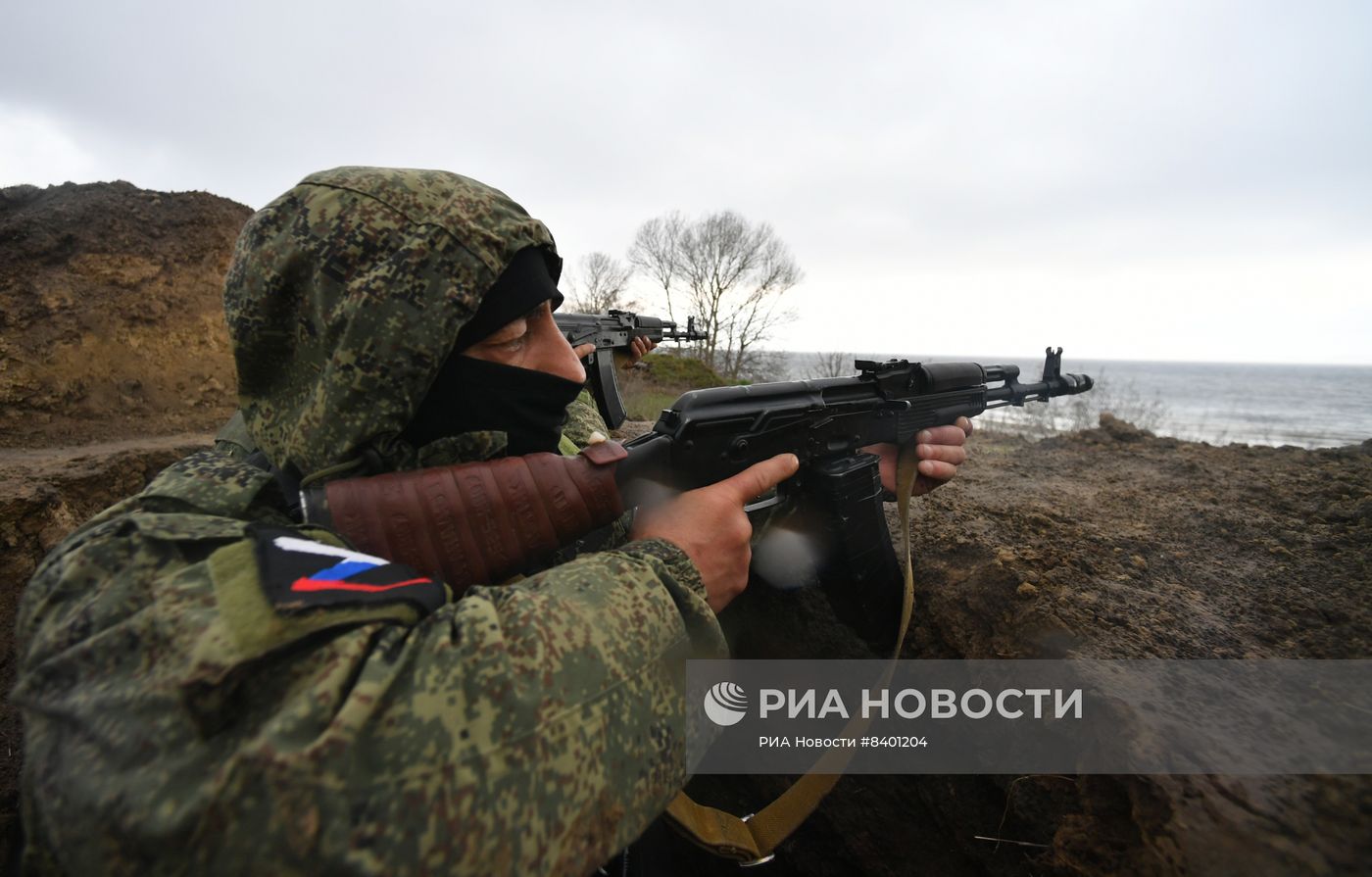Позиции мобилизованных из Калужской области в Южном секторе СВО