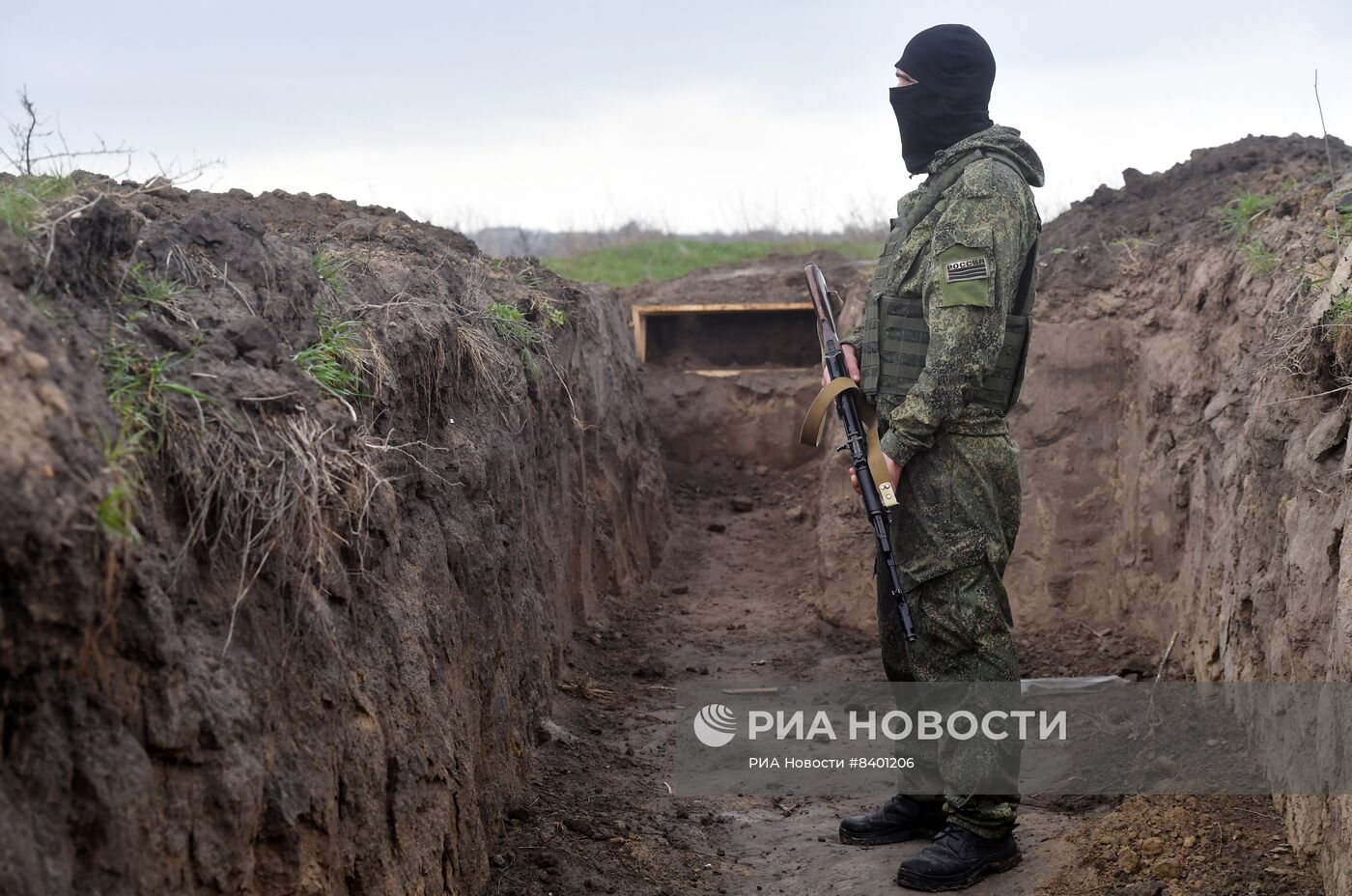 Позиции мобилизованных из Калужской области в Южном секторе СВО