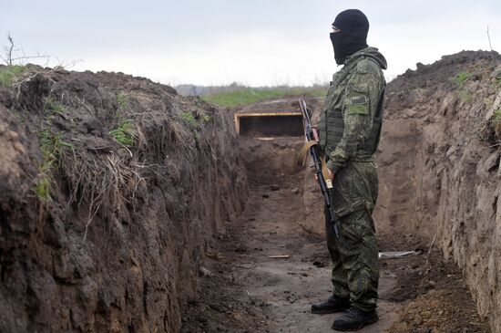Позиции мобилизованных из Калужской области в Южном секторе СВО