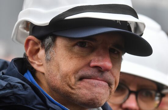 Визит главы МАГАТЭ Р. Гросси на Запорожскую АЭС