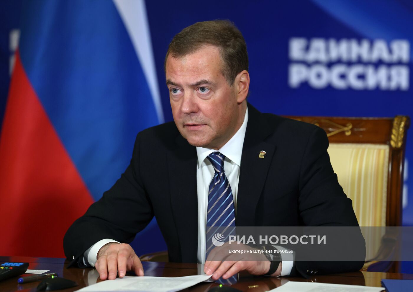 Заместитель председателя Совбеза РФ Д. Медведев провел заседание Организационного комитета Форума сторонников борьбы с современными практиками неоколониализма