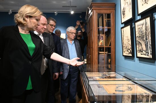 Открытие Дома-музея Чехова в Москве после реставрации