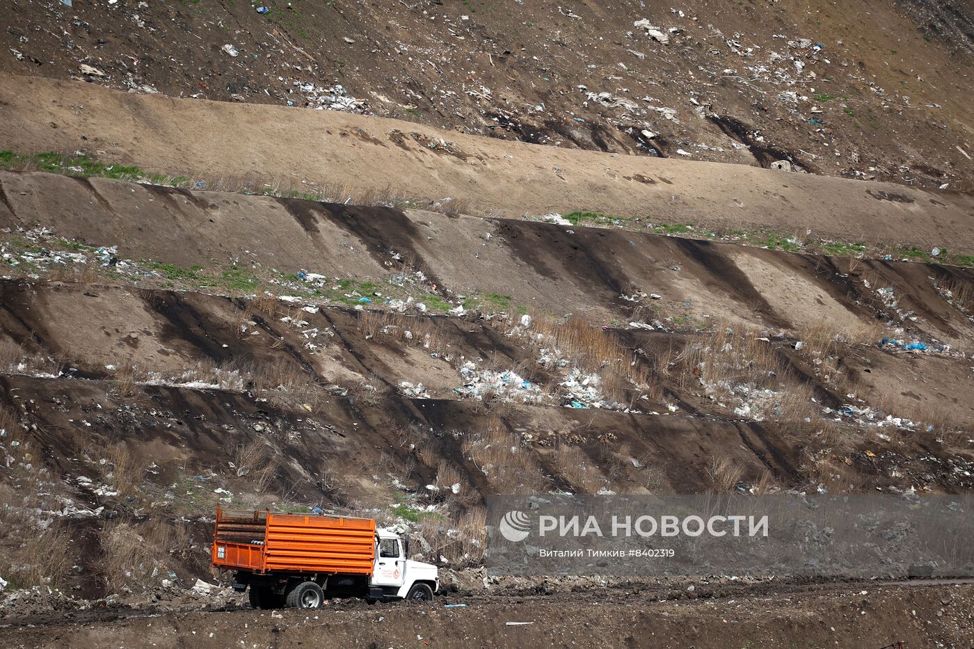 Работа мусоросортировочного комплекса в Краснодарском крае | РИА Новости  Медиабанк