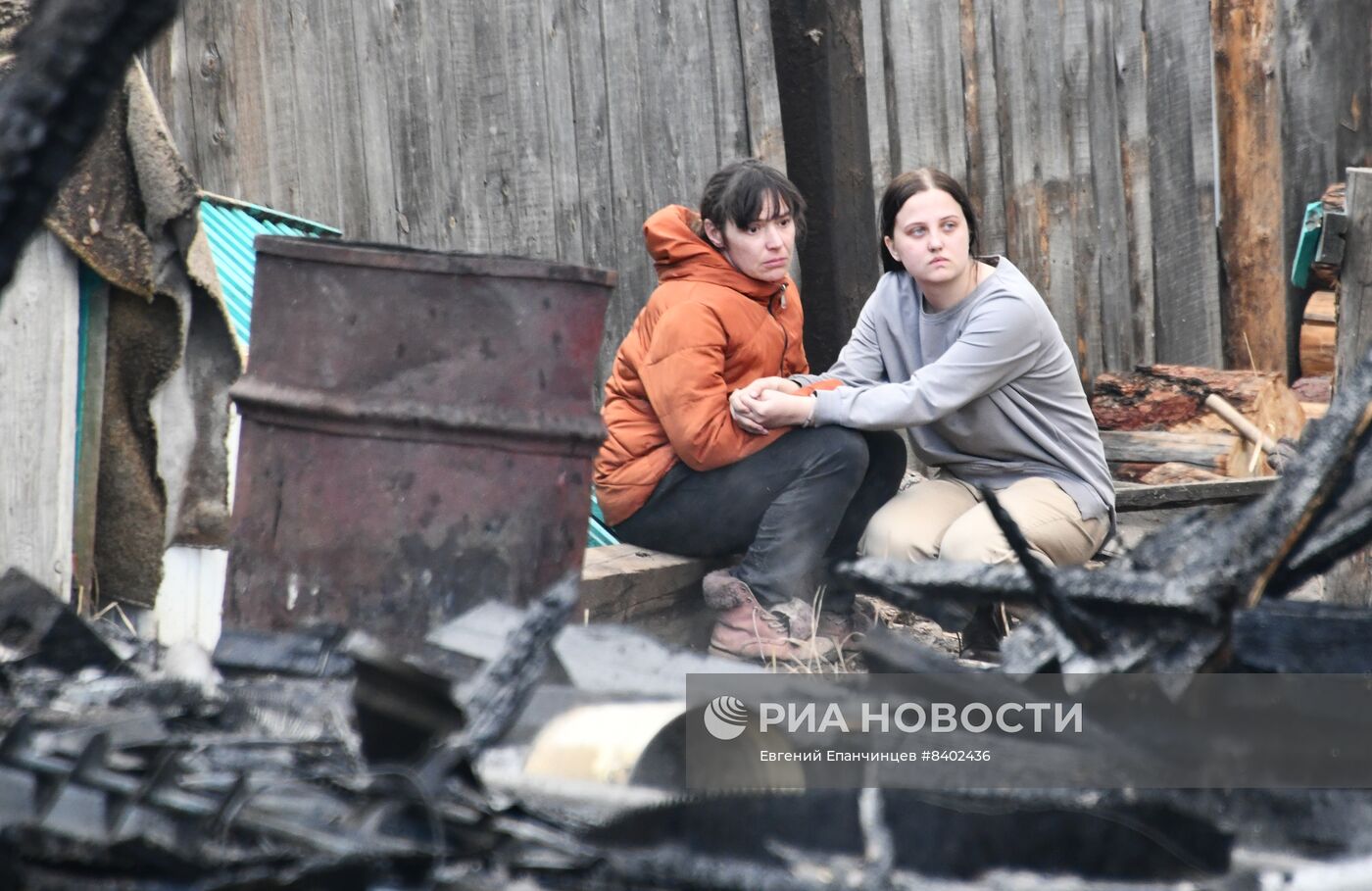 Последствия природных пожаров в Чите