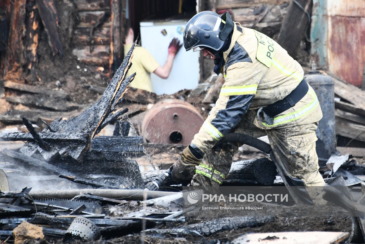 Последствия природных пожаров в Чите