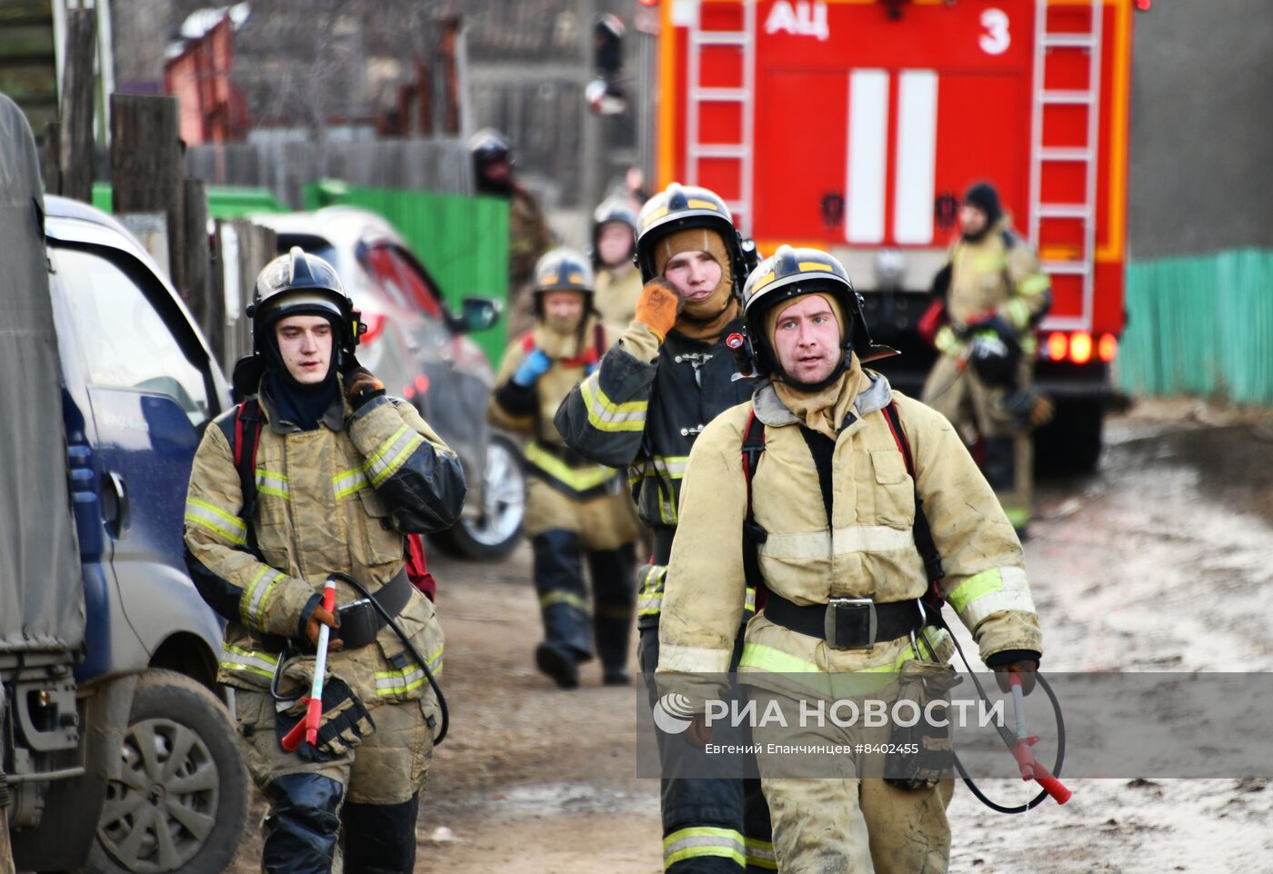 Последствия природных пожаров в Чите