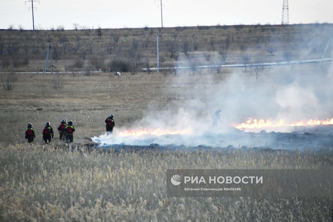 Последствия природных пожаров в Чите