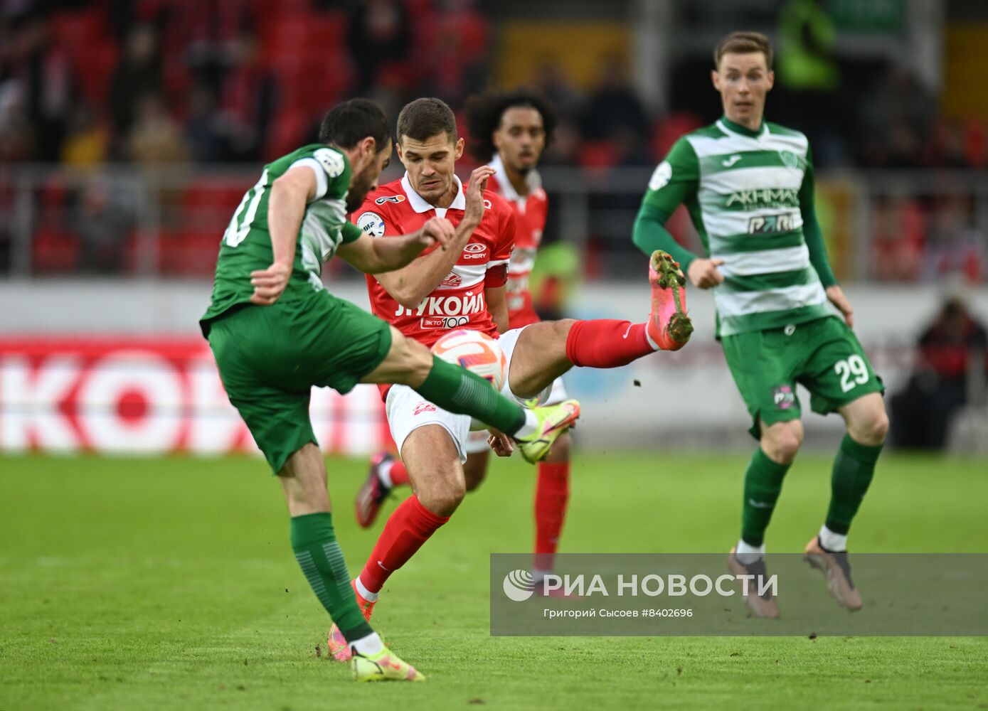 Футбол. РПЛ. Матч "Спартак" - "Ахмат"