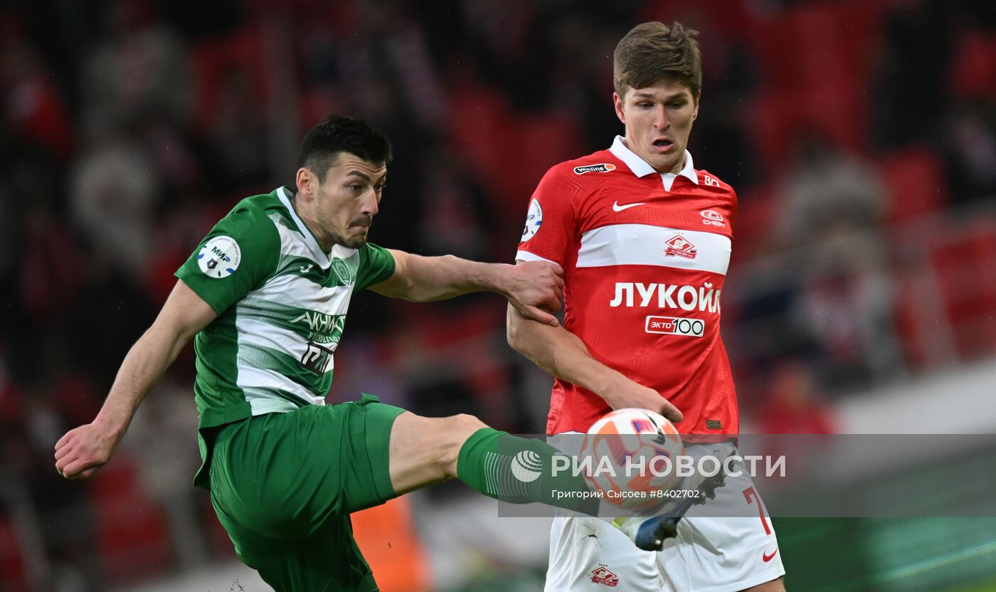 Футбол. РПЛ. Матч "Спартак" - "Ахмат"