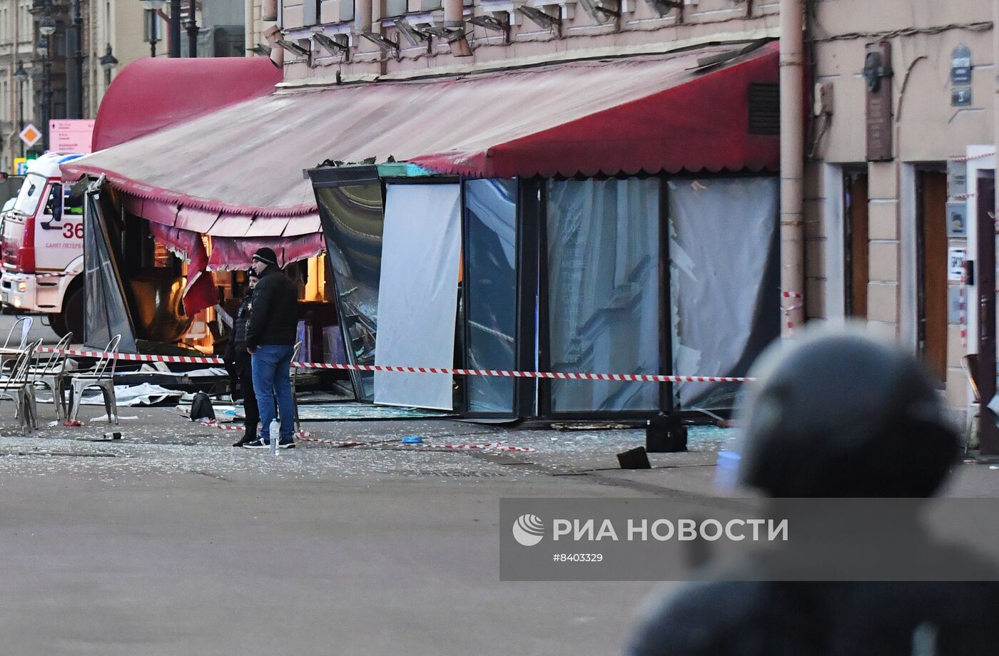 В Санкт-Петербурге при взрыве погиб военкор В. Татарский