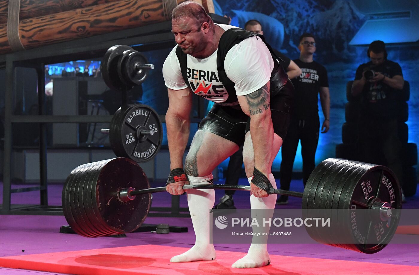 Фестиваль атлетических видов спорта Siberian Power Show в Красноярске