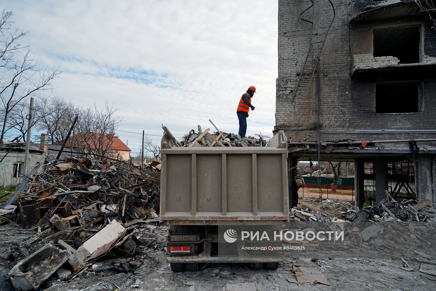Подготовка к капремонту здания с выставочным залом А. Куинджи