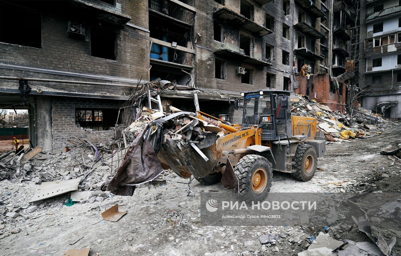 Подготовка к капремонту здания с выставочным залом А. Куинджи