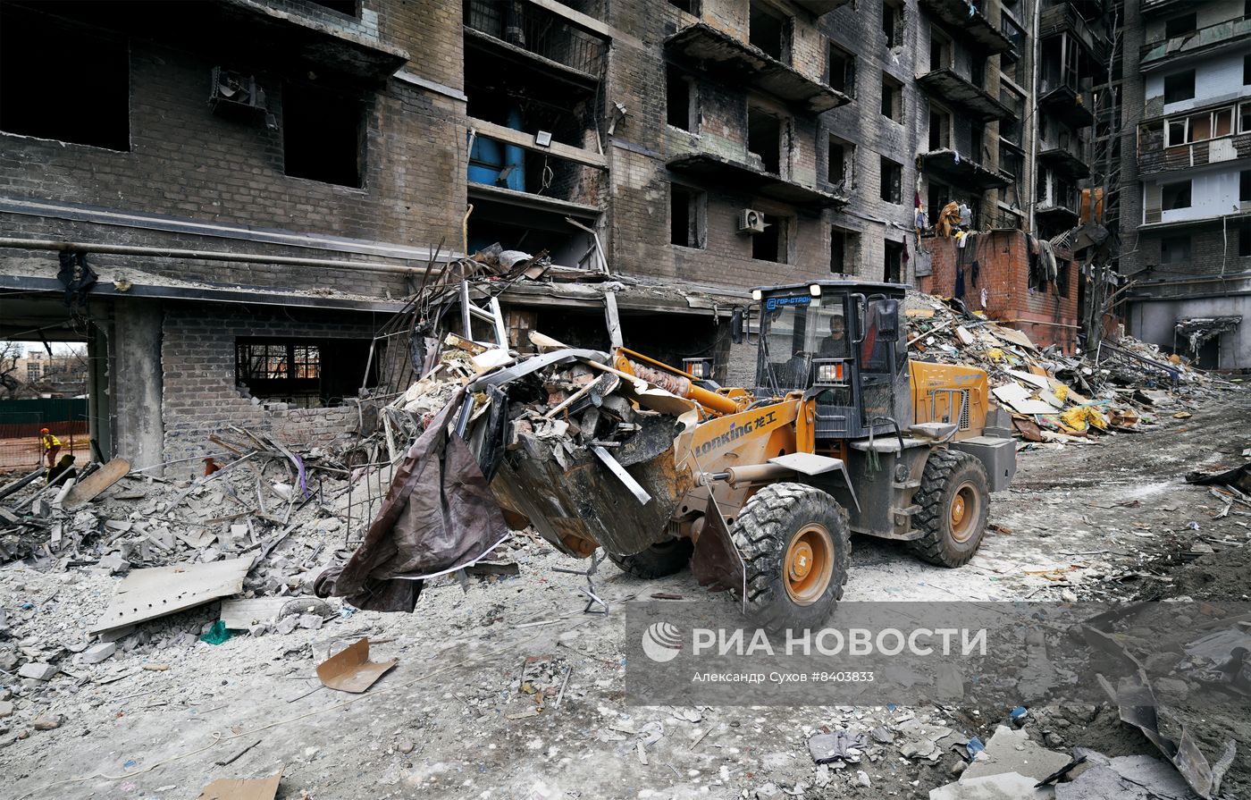 Подготовка к капремонту здания с выставочным залом А. Куинджи