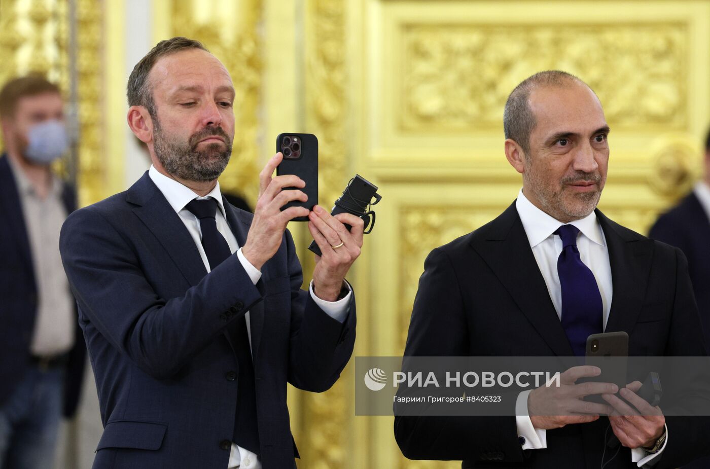 Президент РФ В. Путин принял верительные грамоты у вновь прибывших послов иностранных государств