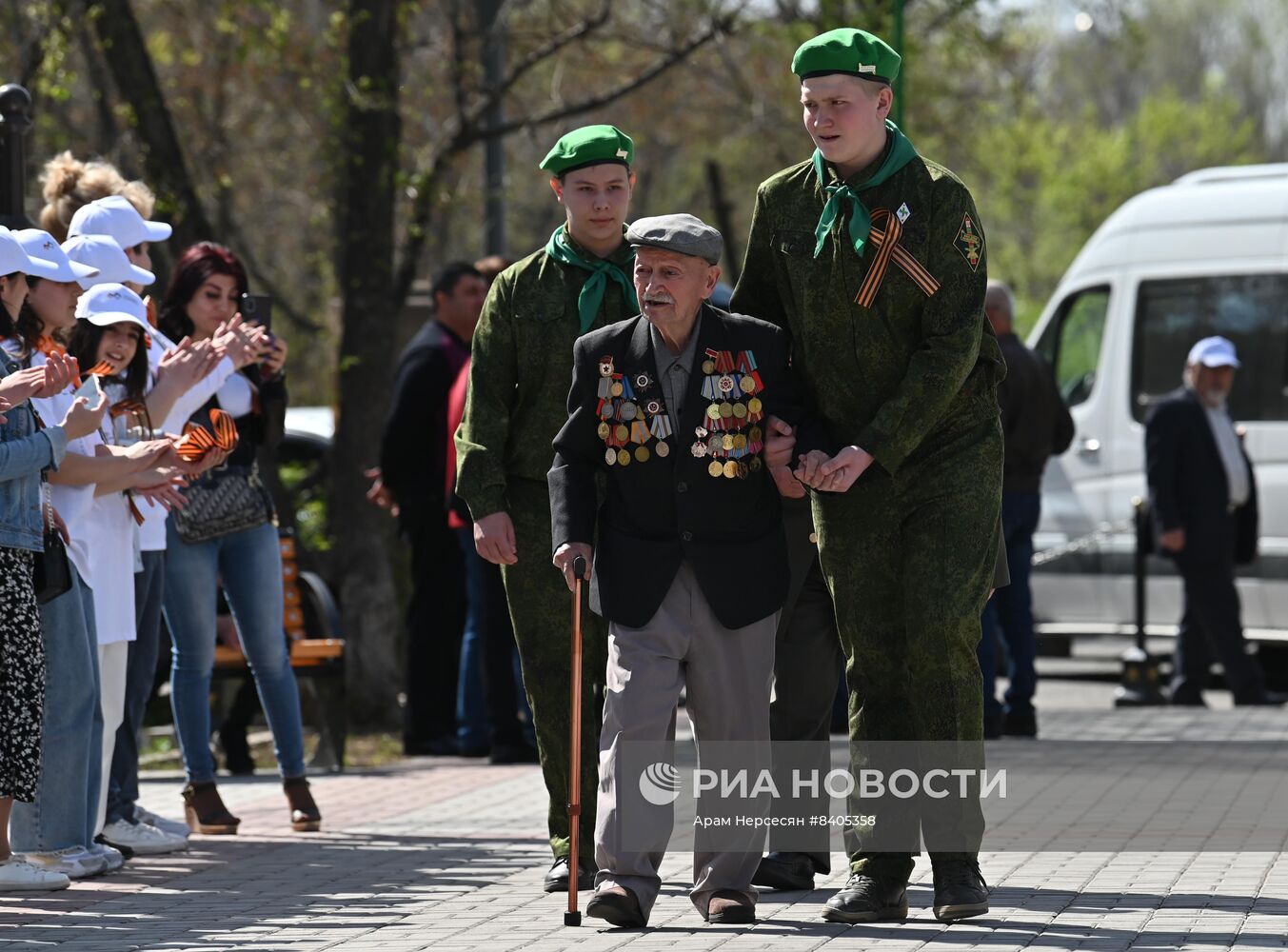 Акция "Сад памяти" в Ереване