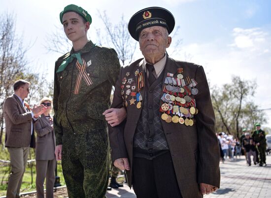 Акция "Сад памяти" в Ереване