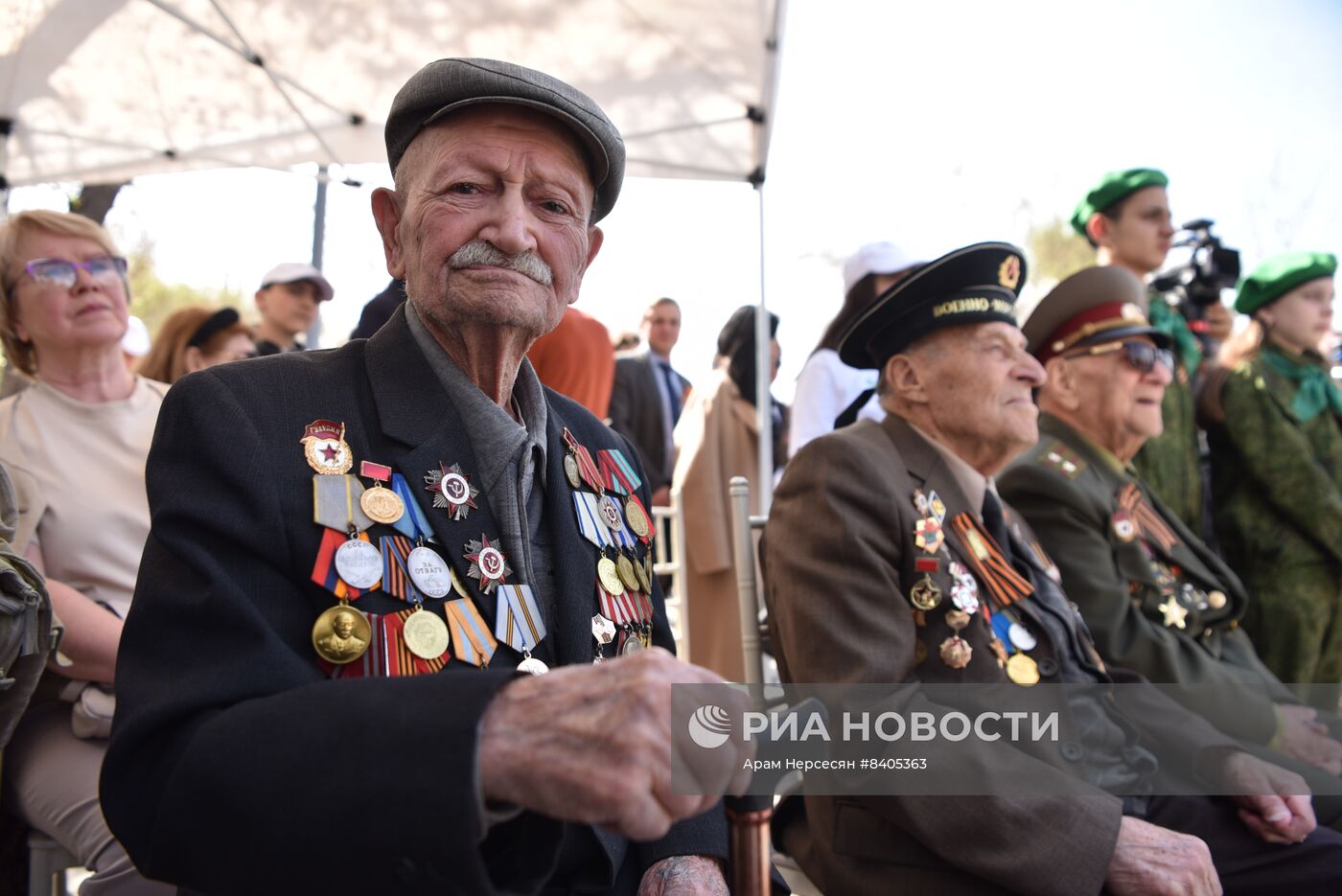 Акция "Сад памяти" в Ереване