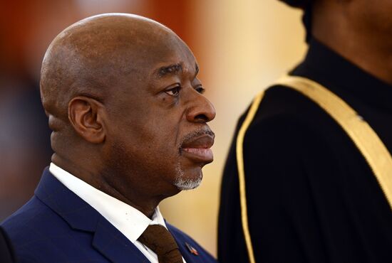 Президент РФ В. Путин принял верительные грамоты у вновь прибывших послов иностранных государств