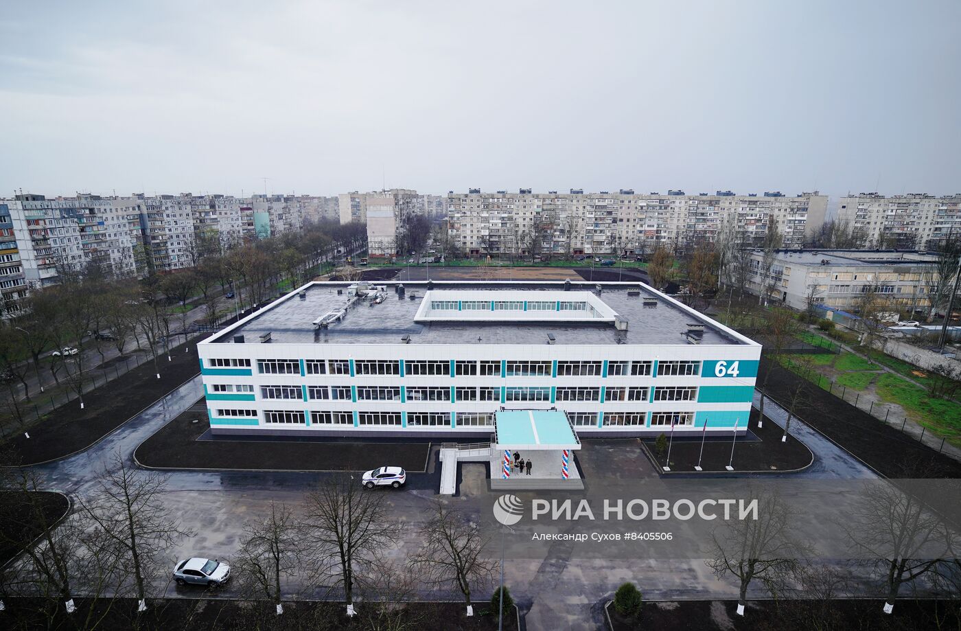 Восстановленная школа №64 открылась в Мариуполе